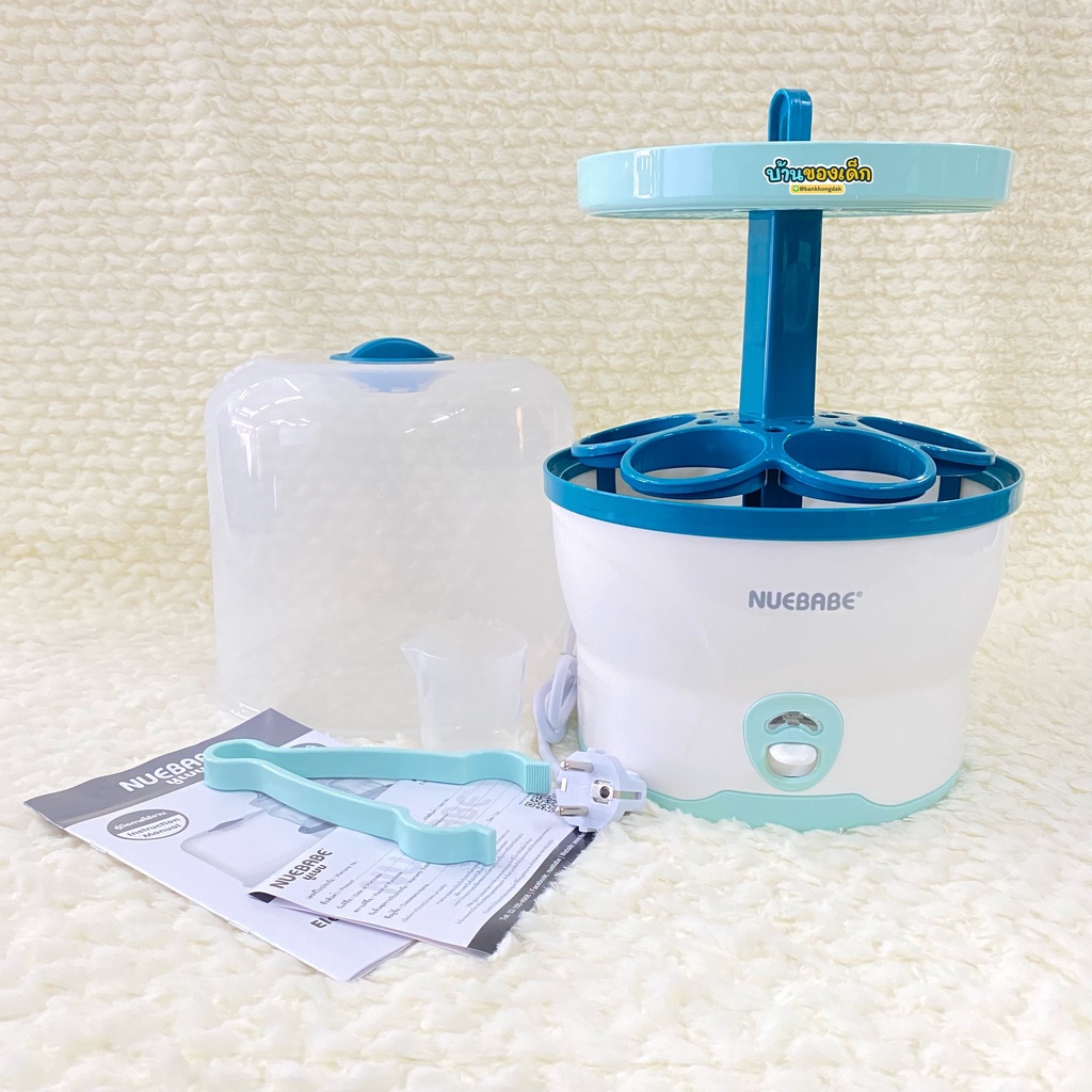 nuebabe-เครื่องนึ่งขวดนมไฟฟ้า-eletronic-steam-sterilizer-รับประกัน-1-ปี-รุ่น-ba0001