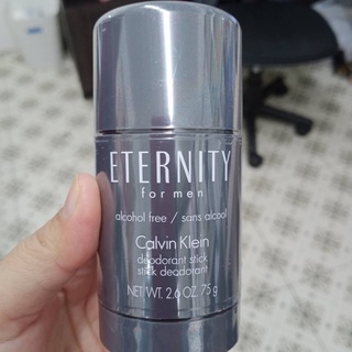 น้้ำหอม ซีเค Calvin Klein Eternity for men Deodorant Stick 75g สินค้าพร้อมส่งกล่องซีล ของแท้ 100%👉มีพร้อมส่ง