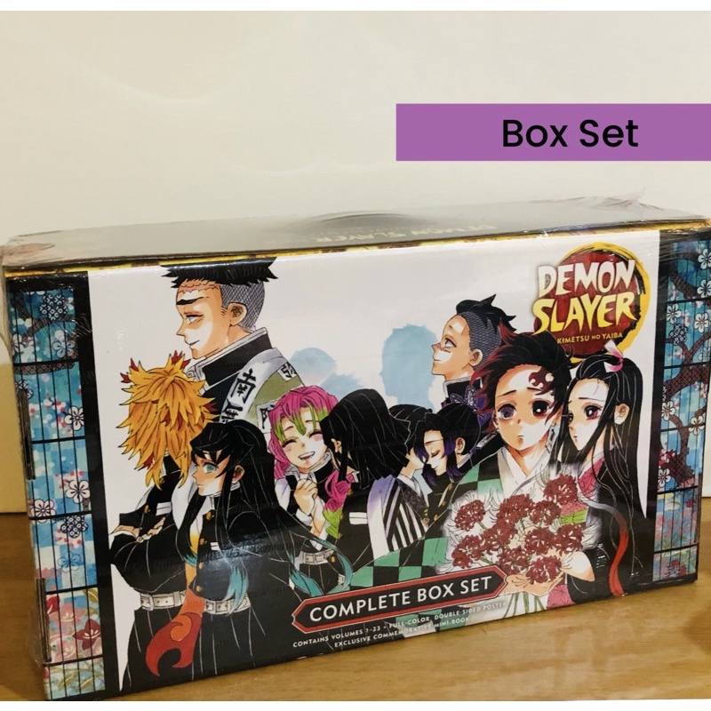 [English] Demon Slayer Complete Box Set VOLUME 123 finished (Kimetsu