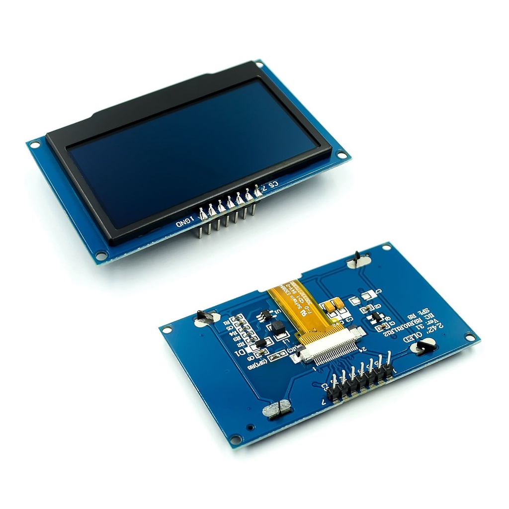 ภาพสินค้า0.91 0.96 1.3 1.54 2.42 inch IIC Serial White blue OLED Display Module 128X64 I2C 12864 LCD for Arduino จากร้าน relandor.th บน Shopee ภาพที่ 4