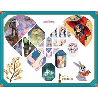 Abongsea Third Eye Tarot Tarot 78 การ์ดเกมไพ่ทาโรต์ 1