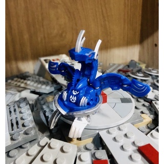 Rare Bakugan Meta Dragonoid Blue Aquos Mechtanium Surge Element Change