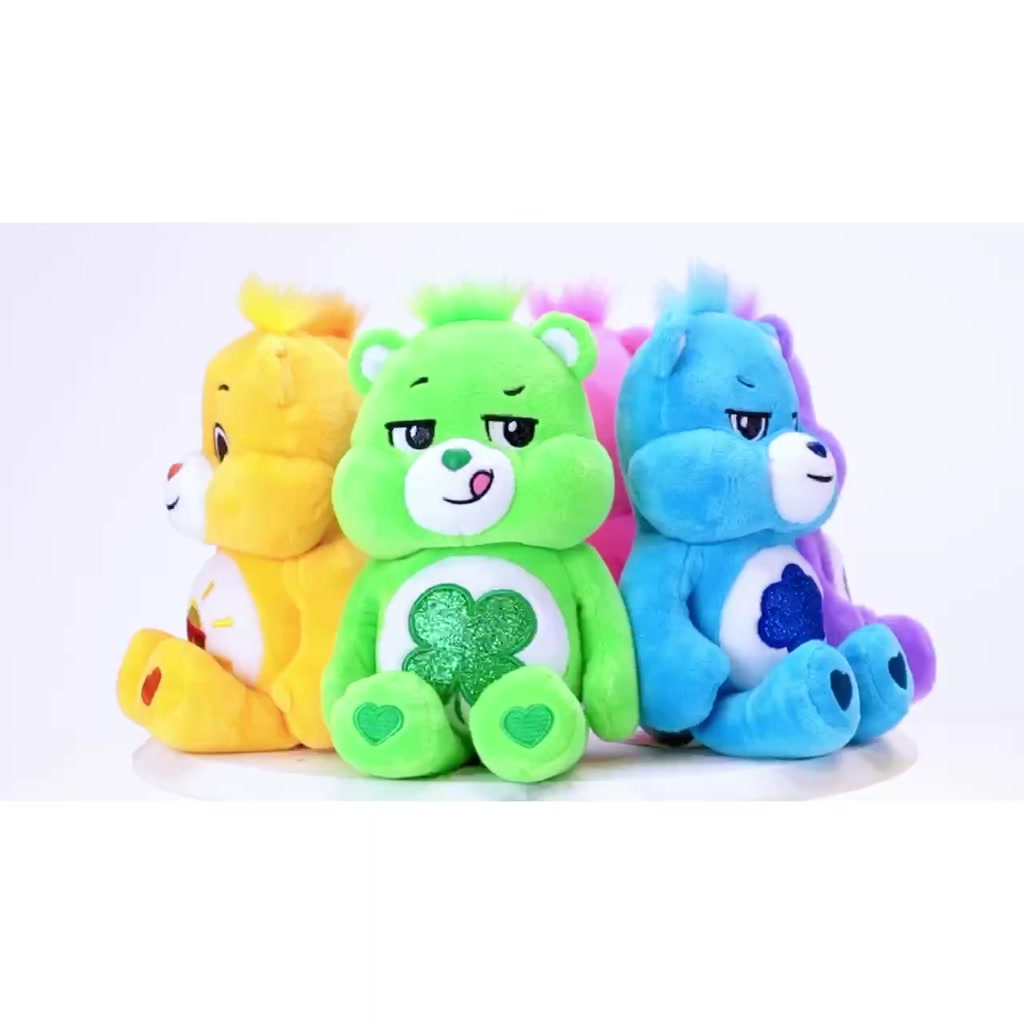 usa-สินค้าใหม่-ตุ๊กตาแคร์แบร์-carebears-9-นิ้ว-glitter-สินค้าจากอเมริกาแท้