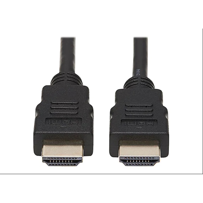 ภาพหน้าปกสินค้าสายเชื่อมต่อประเภท HDMI ความยาว 1 เมตร สำหรับใช้งานต่อภาพ และเสียง