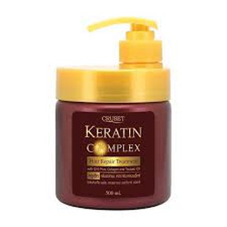 ครูเซ็ท เคราติน คอมเพล็กซ์ แฮร์ รีแพร์ ทรีทเมนท์ 500 มล. Cruset Keratin Hair Repair Treatment 500 ml.