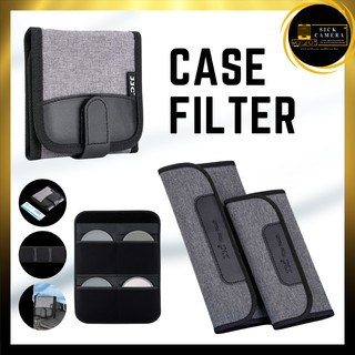 ภาพหน้าปกสินค้าJJC Case Filter Bag กระเป๋าใส่ฟิวเตอร์ แถมฟรีผ้าทำความสะอาดไมโครไฟเบอร์ (สินค้าพร้อมส่ง) ที่เกี่ยวข้อง