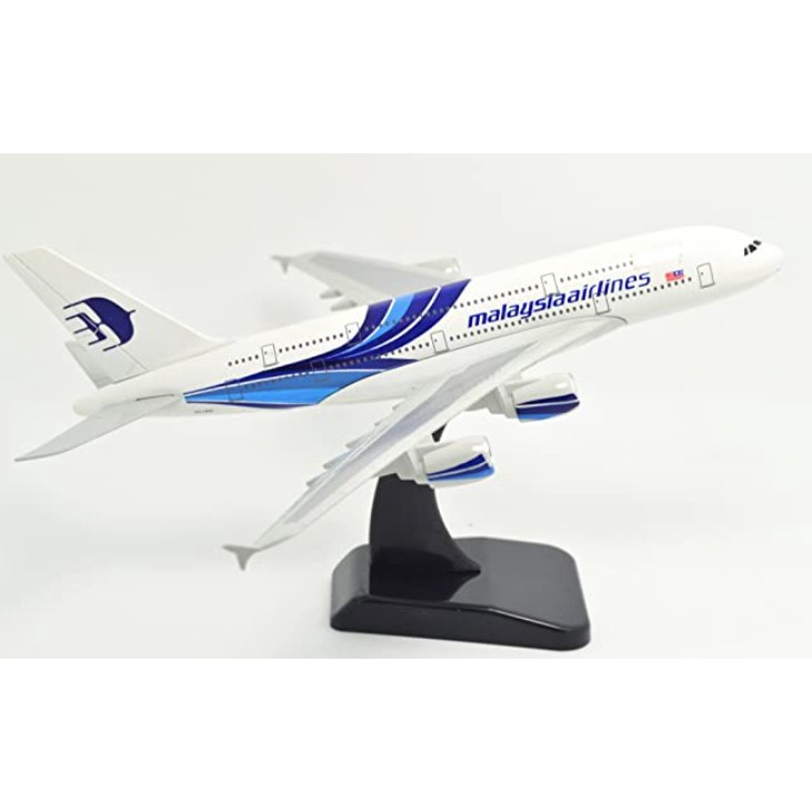 โมเดลเครื่องบิน-พร้อมส่งจากไทย-malaysia-airlines-ขนาด-20-cm-วัสดุเป็นเหล็กอัลลอย-มีขาตั้งให้