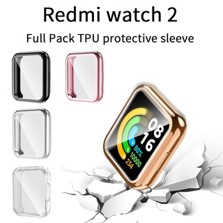 ภาพหน้าปกสินค้าเคสชุบ TPU กันรอยหน้าจอ แบบเต็มจอ สําหรับ Redmi Watch 2 Lite Global Version Redmi Watch2 Lite ที่เกี่ยวข้อง