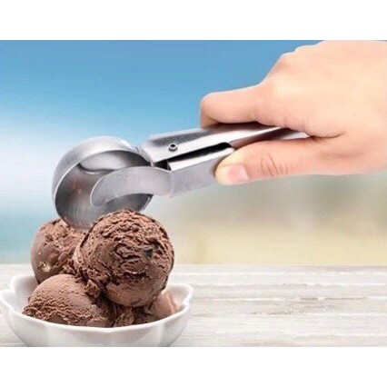 ice-cream-scoop-ช้อนตักไอศครีมสแตนเลสมืออาชีพ