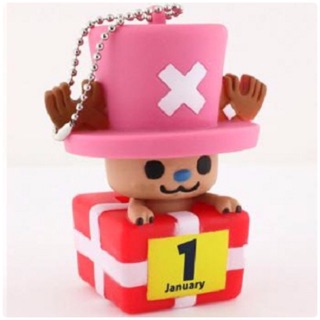 แท้ 100% จากญี่ปุ่น พวงกุญแจ วันพีช One Piece x PansonWorks Chopper Birthday Mascot Figure Ball Chain (1/January)