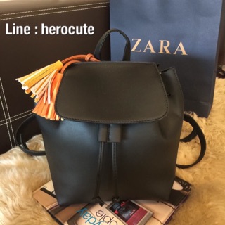 ZARA Detail Backpack แท้Outlet