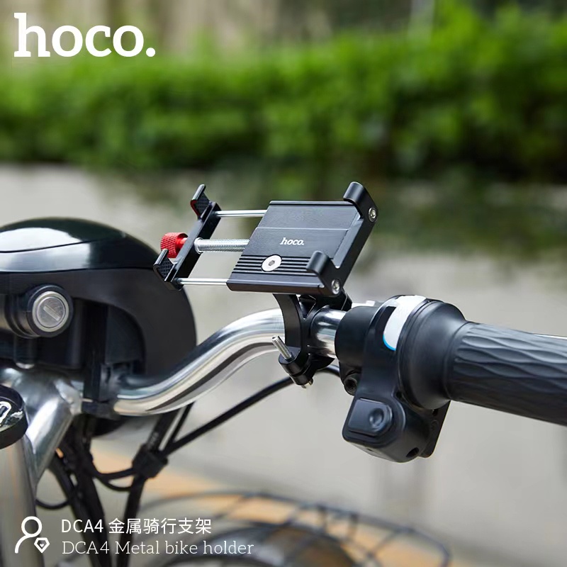 hoco-dca4-metal-bike-holder-ที่จับมือถือติดมอเตอร์ไซด์และจักรยาน-พร้อมส่ง