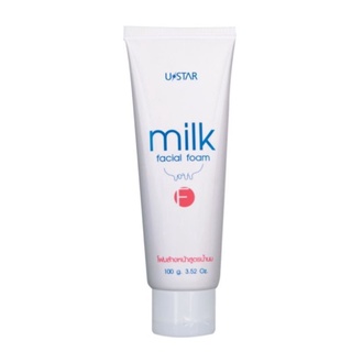 ยูสตาร์ มิลค์ เฟเชี่ยล โฟม Ustar Milk Facial Foam