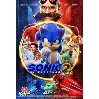 DVD Sonic the Hedgehog 2 (2022) โซนิค เดอะ เฮดจ์ฮ็อก 2 พากย์ไทย + อังกฤษมาสเตอร์ ซับไทย + อังกฤษ มีเก็บปลายทาง
