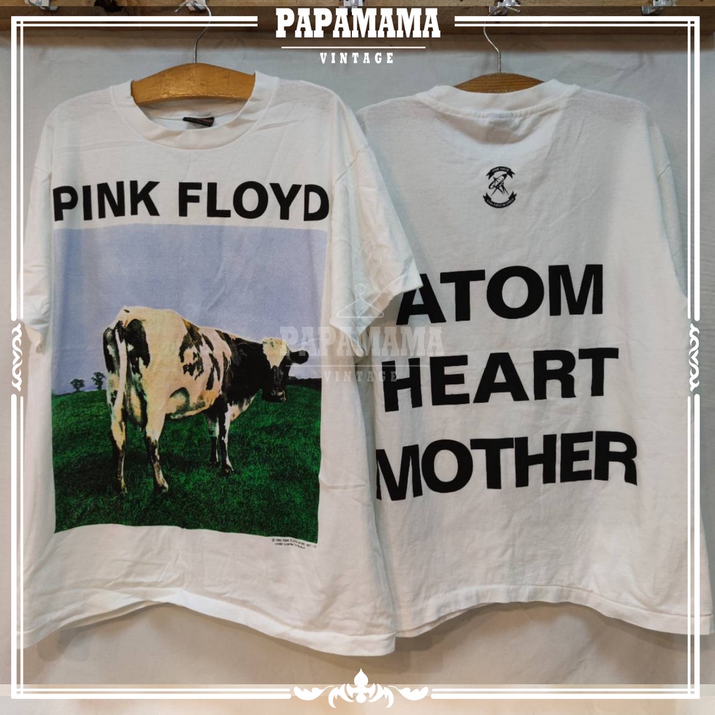 pink-floyd-atom-heart-mother-1992-เสื้อวง-เสื้อร๊อค-เสื้อทัวร์-เสื้อวินเทจ-papamama-vintage