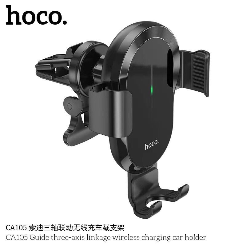 hoco-ca105-wireless-charger-แบบเสียบช่องแอร์-15w-แท้100