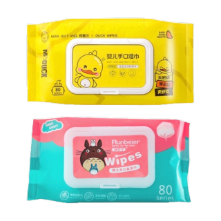 Flash Sale 0 บาท!! 1แถม1 ซื้อได้ 2 ชิ้น (เฉพาะ 500 ออเดอร์แรก) ทิชชู่เปียกทำความสะอาด 1 ห่อมี 80 แผ่น ทิชชู่เปียกเด็ก