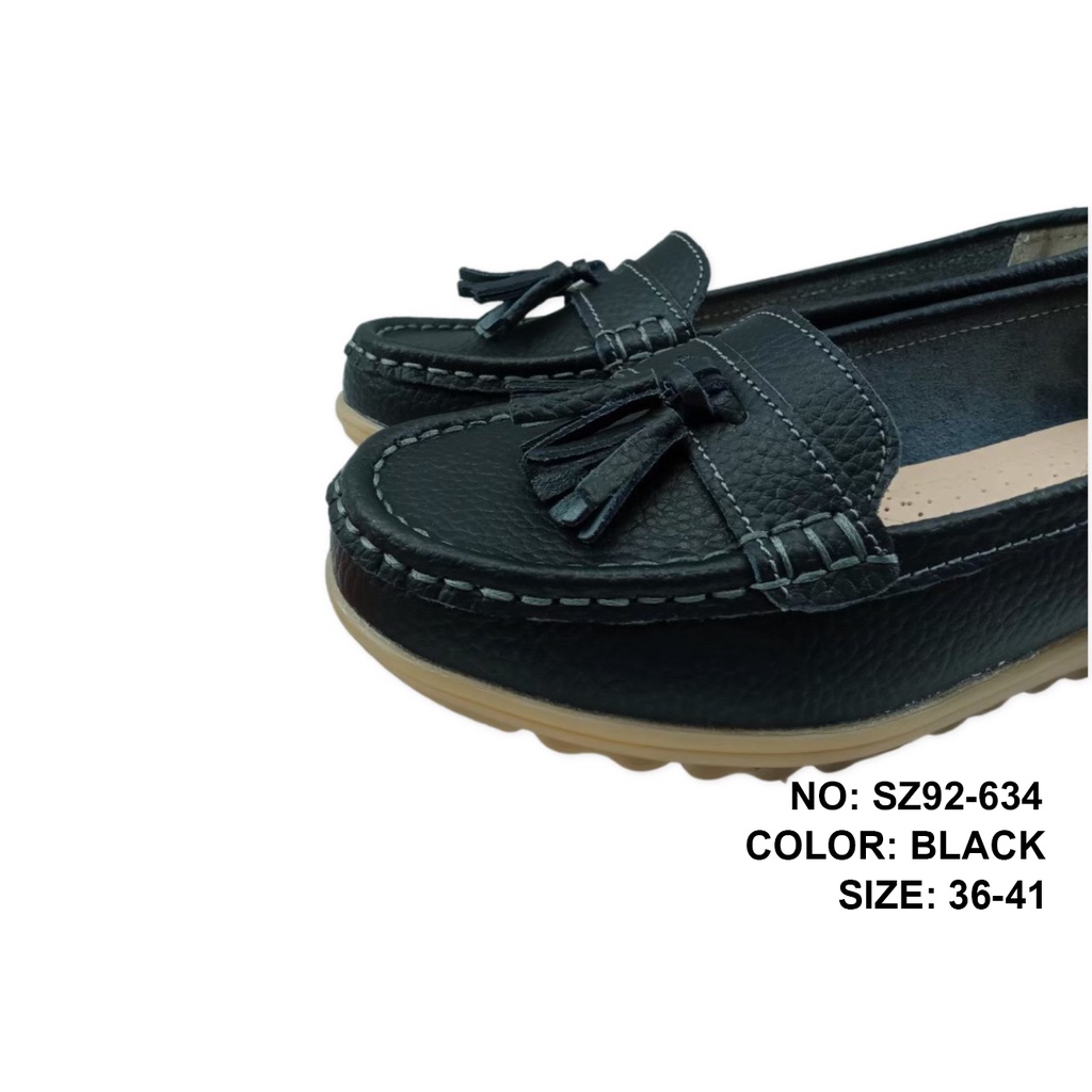 ภาพสินค้าCSB รองเท้าหนังวัว SZ92-634 รองเท้าผู้หญิงสไตส์คัดชูแฟชั่น พร้อมส่ง จากร้าน csb_officialshop บน Shopee ภาพที่ 3