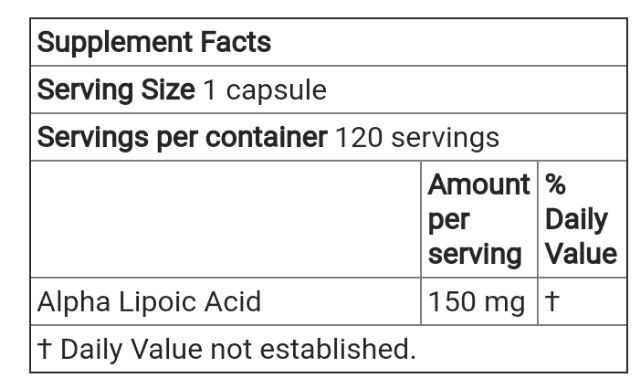 ภาพหน้าปกสินค้าอัลฟาไลโปอิก, Best Alpha Lipoic Acidขนาดบรรจุ 120 แคปซูล จากร้าน mind2557 บน Shopee