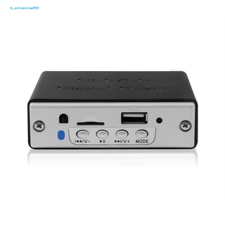 ภาพขนาดย่อของภาพหน้าปกสินค้าPota Bluetooth 5.0 Car USB MP3 Music Player FM Radio TF Card Decoder Board Module จากร้าน b_potassium400.th บน Shopee