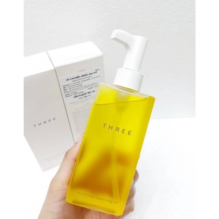 THREE Balancing Cleansing Oil 185ml น้ำยาล้างเครื่องสำอาง ✿ล้างเครื่องสําอางค์✿อ่อนโยน ไม่ระคายเคือง