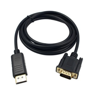 ภาพขนาดย่อของภาพหน้าปกสินค้าสายแปลง Display port to VGA ยาว1.8M (พร้อมส่ง) จากร้าน tukdeeshop.99 บน Shopee