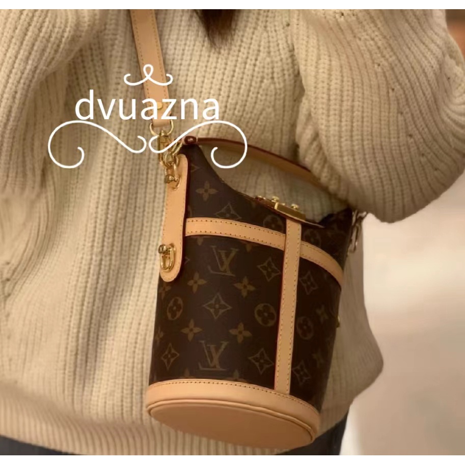 กระเป๋า-louis-vuitton-lv-duffle-presbyopia-canvas-french-fries-bag-แท้