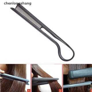 【chenlongshang】เตารีดเซรามิค ไอน้ํา จัดแต่งทรงผม แบบมืออาชีพ สําหรับร้านทําผม 1 ชิ้น