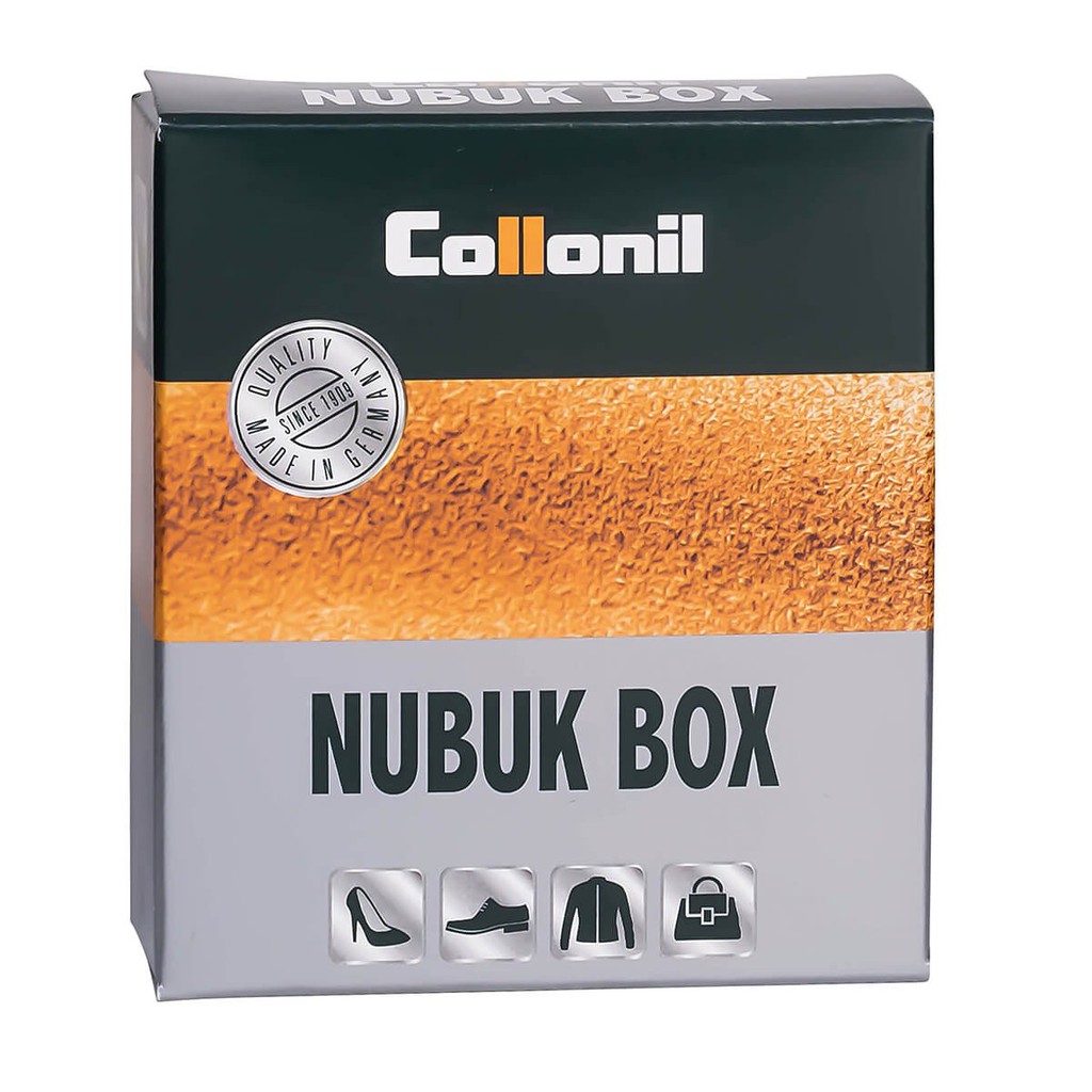 ภาพหน้าปกสินค้าCollonil Nubuk Box โคโลนิลยางลบขจัดคราบหนังกลับ,นูบัค สำหรับรองเท้าและกระเป๋า จากร้าน collonil.clmvt บน Shopee