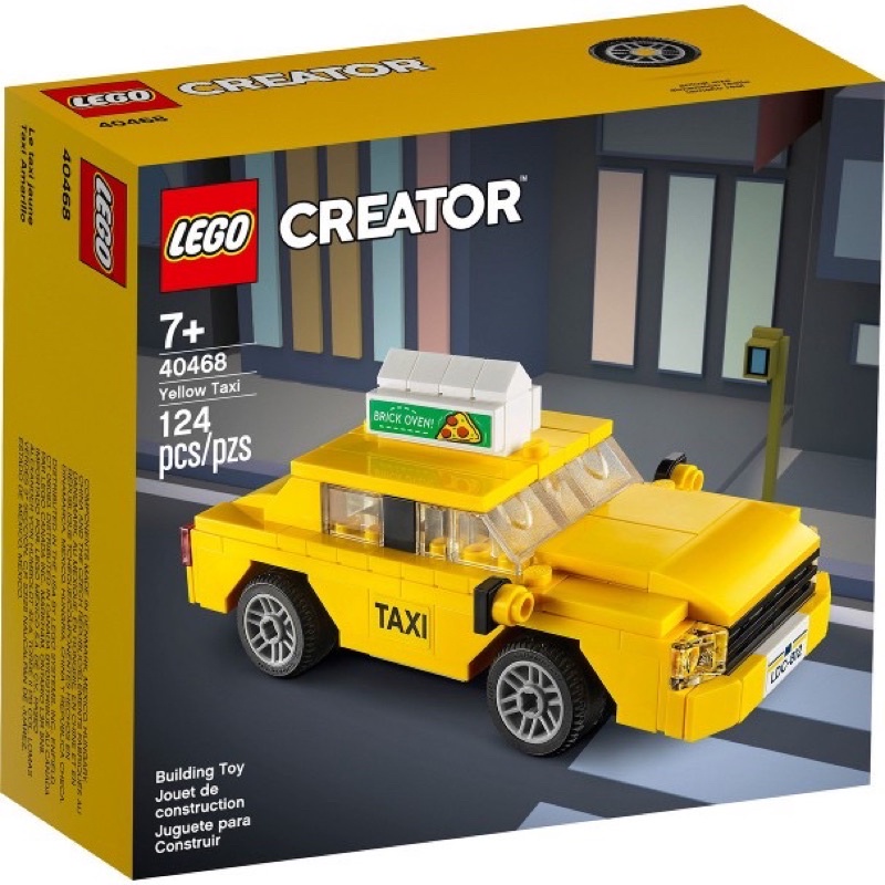 lego-yellow-taxi-40468-เลโก้ใหม่-ของแท้-กล่องสวย-พร้อมส่ง