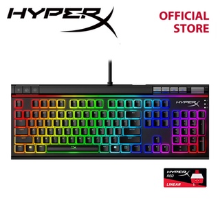 สินค้า HyperX Alloy Elite 2 Red Switch Mechanical Gaming Keyboard + Pudding Keycaps ENG Key (คีย์บอร์ดเกมมิ่ง)(HKBE2X-1X-US/G)