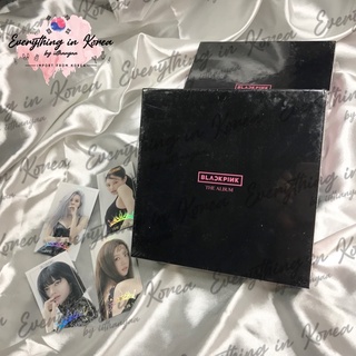 ที่นี้ที่เดียว!ของแถมครบ อัลบั้ม💥พร้อมส่ง +การ์ดครบset 4 ใบ✅ไม่แกะซีล ของแท้  THE ALBUM : BLACKPINK1st [VERSION 3]