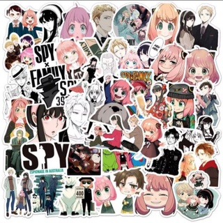 สติ๊กเกอร์อาเนีย 50 ชิ้น Anime Anya Spy x Family Sticker