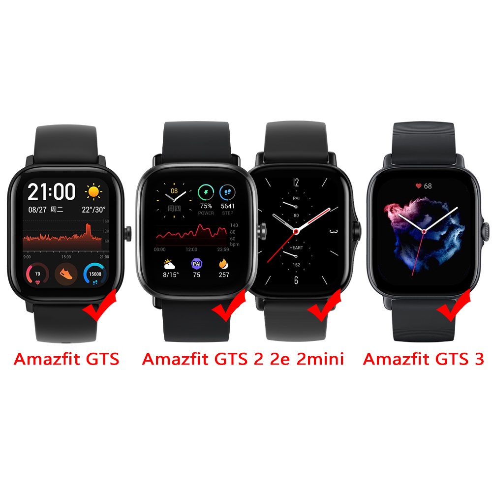 ภาพหน้าปกสินค้าสายนาฬิกาข้อมือซิลิโคน พิมพ์ลายพราง แฟชั่น สําหรับ Huami Amazfit GTS 3 2 2E Mini จากร้าน jiandafeng.th บน Shopee