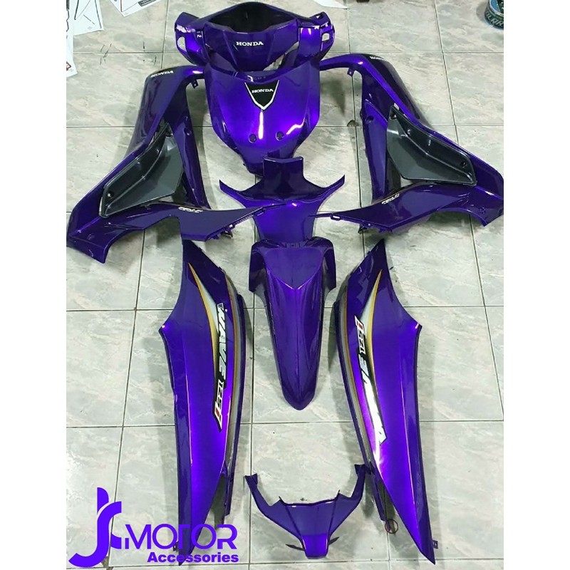 13ชิ้น ชุดสี WAVE 125i รุ่น ปี 2012 ปลาวาฬ แฟริ่ง ใหม่ พลาสติก ABS เกรด ...