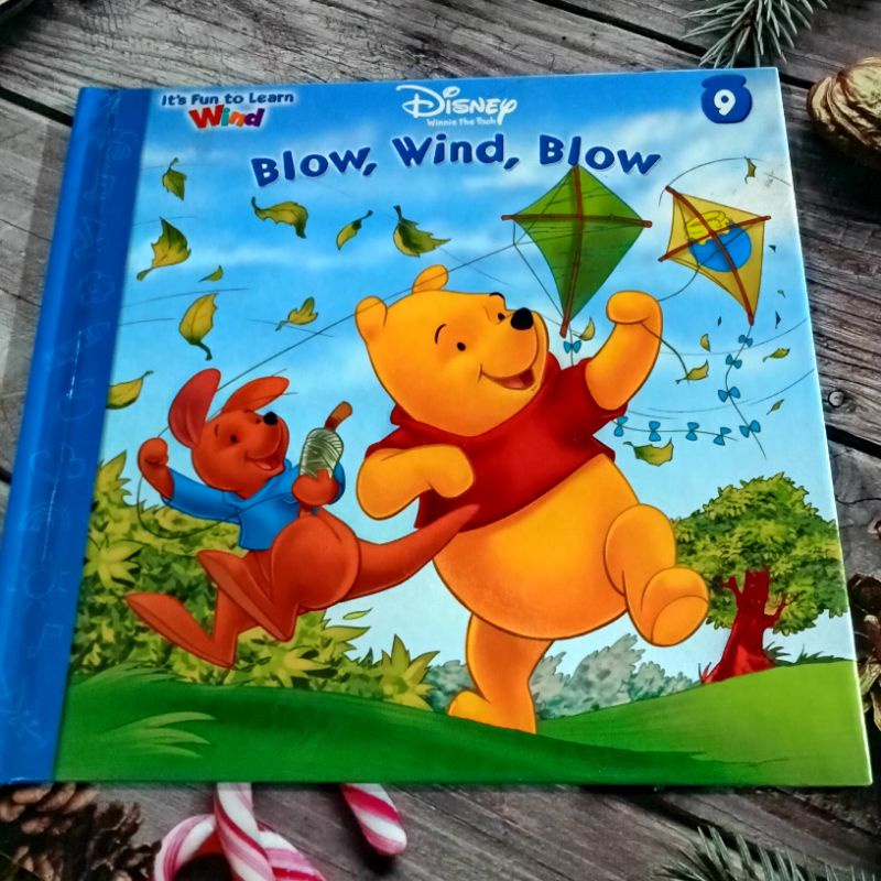 disney-winnie-the-pooh-blow-wind-blow-มือสอง