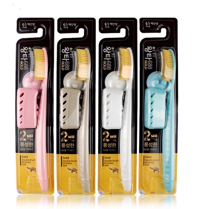 แปรงสีฟันเกาหลี-denticon-wangta-white-dual-amp-black-charcoal-toothbrush-หัวแปรงขนาด-oversize-ขนแปรงนุ่ม