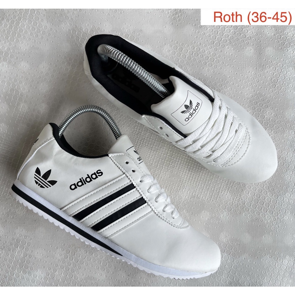 ถูกสุดๆรองเท้าผ้าใบ-adidas-ไซส์-36-45-1ไซส์จากไซส์ปกติ-รองเท้าผ้าใบผู้หญิง-ผู้ชาย