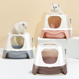 สินค้า ห้องนำ้แมว Tom Cat Pakeway Rocket (รุ่นจรวด) ใหม่ล่าสุด Size 55.8*51*39 cm มีของพร้อมส่งค่ะ