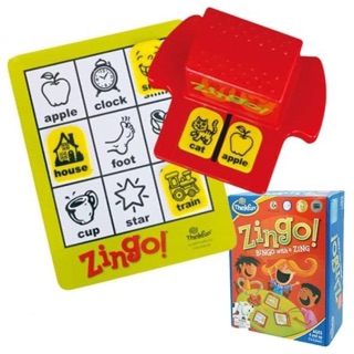 Zingo Bingo เกมส์Bingo เล่นสนุก ฝึกจับคู่ภาพเหมือน ฝึกสังเกต เรียนรู้ศัพท์