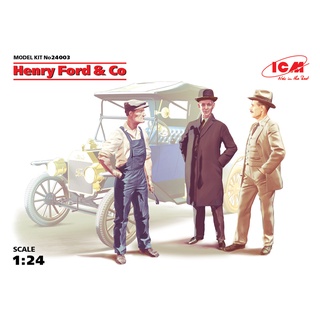 โมเดลประกอบ ICM Model 1/24 ICM24003 Henry Ford &amp; Co (3 figures)
