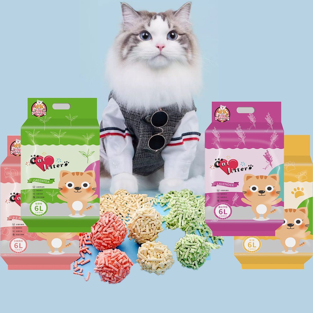 ภาพสินค้าBoqi factory ทรายเต้าหู้ 5 ลิตร ทรายเต้าหู้ ออร์แกนิค100% ผลิตจากกากถั่วเหลืองธรรมชาติ ทรายแมว Cat Litter SDHS22 จากร้าน sozhan บน Shopee ภาพที่ 9