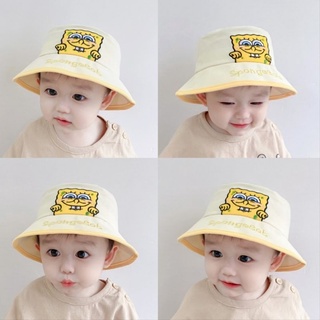 ภาพหน้าปกสินค้า[พร้อมส่ง] หมวกเด็ก 4เดือน-2ปี รอบหัว:47-49 cm. หมวกบักเก็ต หมวกแฟชั่นเด็กผู้ชายเด็กผู้หญิง แต่งลายการ์ตูน 🧽 ซึ่งคุณอาจชอบสินค้านี้