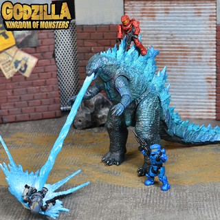 NECA Godzilla ของเล่นฟิกเกอร์ราชาแห่งสัตว์ประหลาดภาพยนตร์บัวแดงนิวเคลียร์เจ็ทอุลตร้าแมนโมเดลเคลื่อนย้ายได้