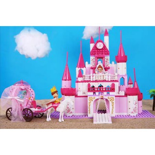 ตัวต่อปราสาท บล็อคตัวต่อ ชุดของเล่นตัวต่อปราสาท  บล็อคตัวต่อปราสาท Princess Diary 500 pcs. [20502]