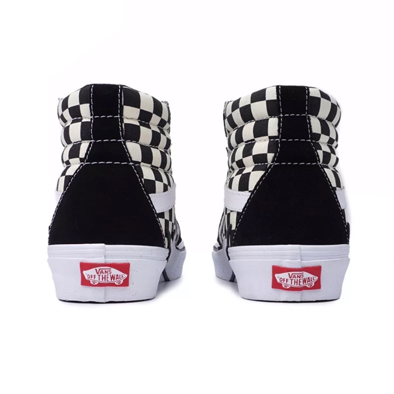 Platform vans sk8 hi black hot sale