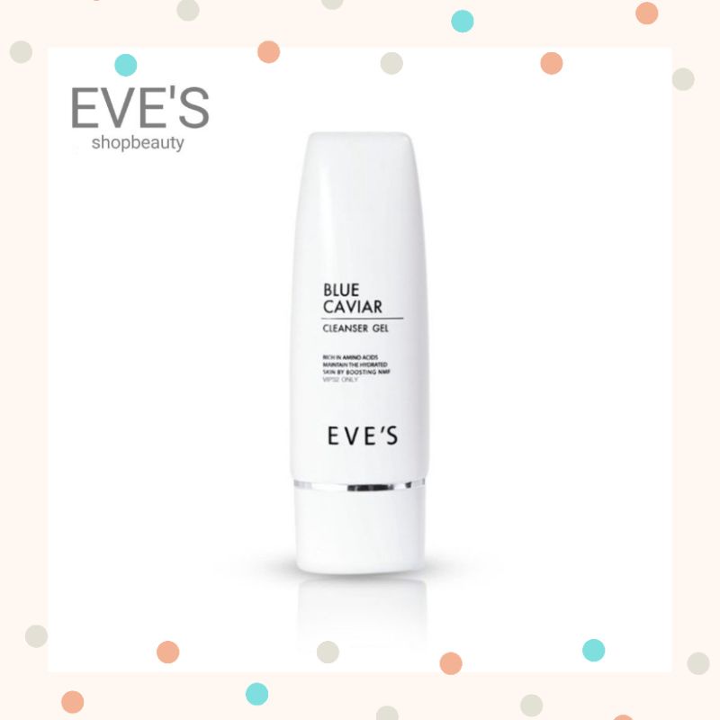 eves-บลูคาเวียร์อีฟส์-new-blue-caviar-cleanser-gel-เจลล้างหน้า-ลดการเกิดสิว-ผิวนุ่มชุ่มชื้น-ลดการเกิดสิว-ผิวบอบบาง