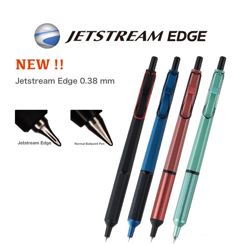 uni-jetstream-edge-ballpoint-pen-0-38-mm-of-mitsubishi-pencil-made-in-japan-จะส่งตรงจากญี่ปุ่น-ships-from-japan