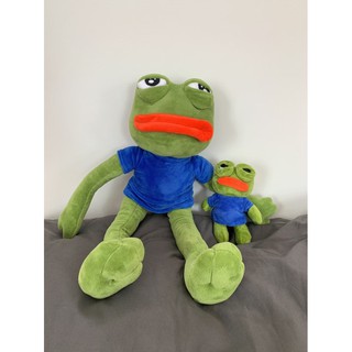 ตุ๊กตา และพวงกุญแจ  Pepe frog พร้อมส่ง กำลังฮิต ส่งฟรี