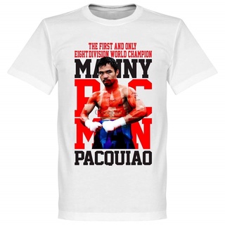 เสือยืดผู้ชาย Retake-Camiseta de la leyenda del boxeo, camiseta blanca, FK Pacquiao